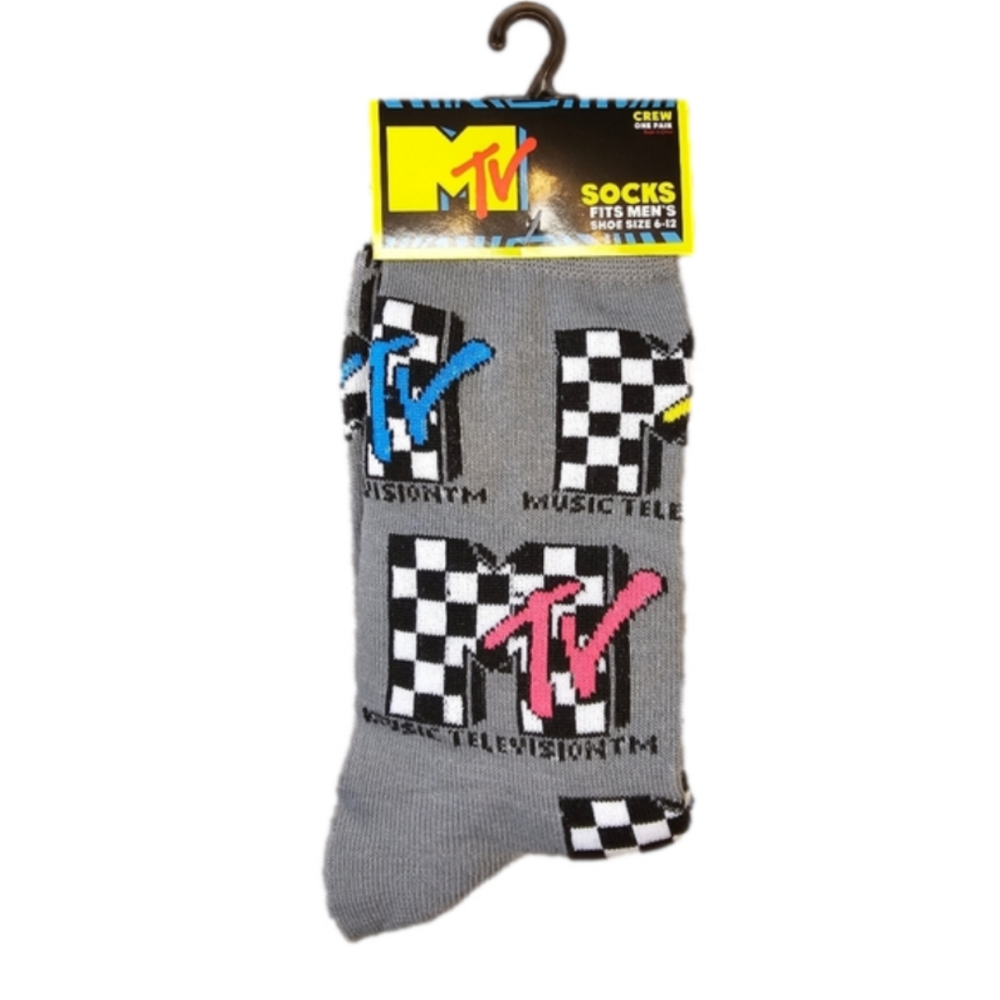 Unisex Adult MTV socks NEW